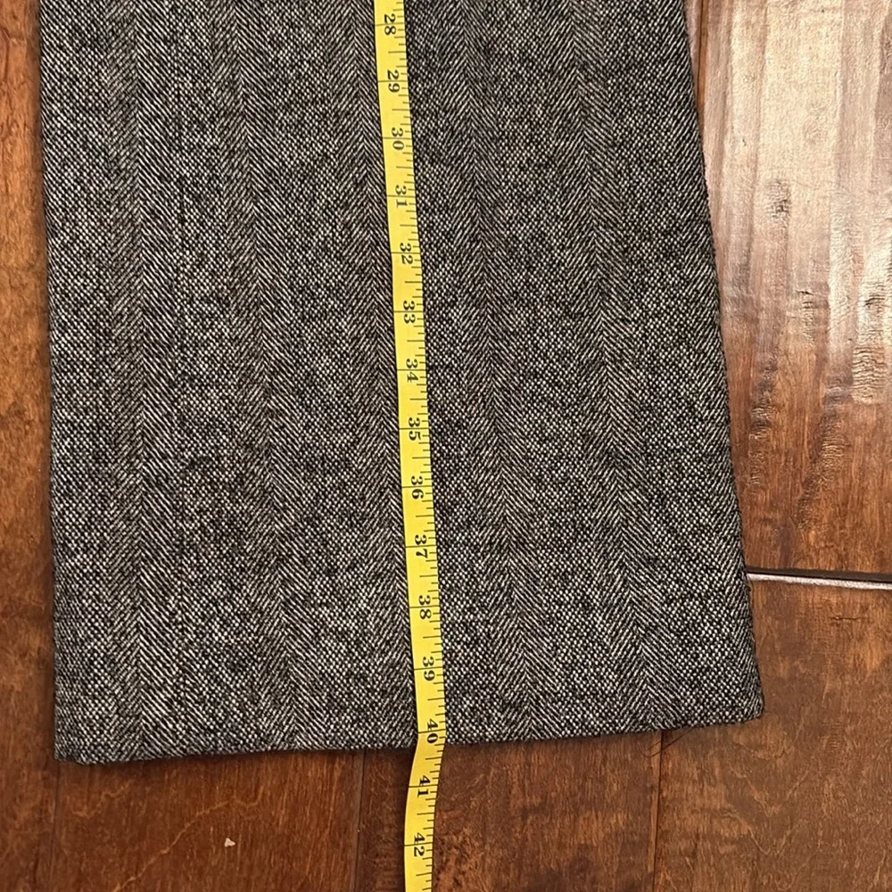 Chanel tweed silk alpaca wool pants